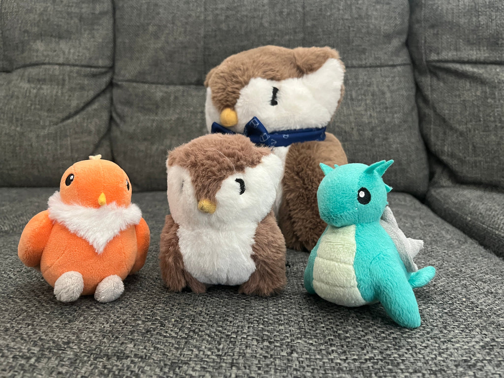 Owlbear (and friends) Plush Keychains - Product Has Arrived