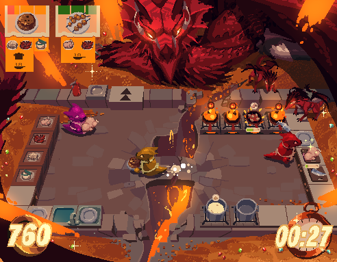 Project Update: Ending Soon, Dragons Overcooked Kitchen!