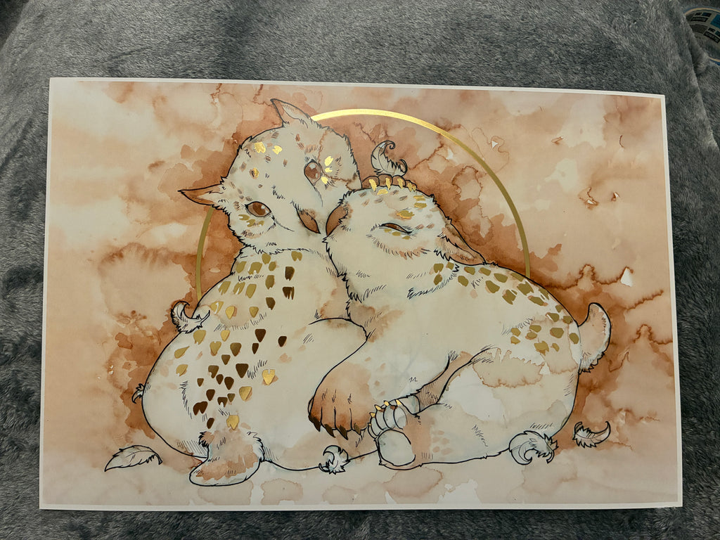 Coffee Stain Owlbear Cubs (FOIL)