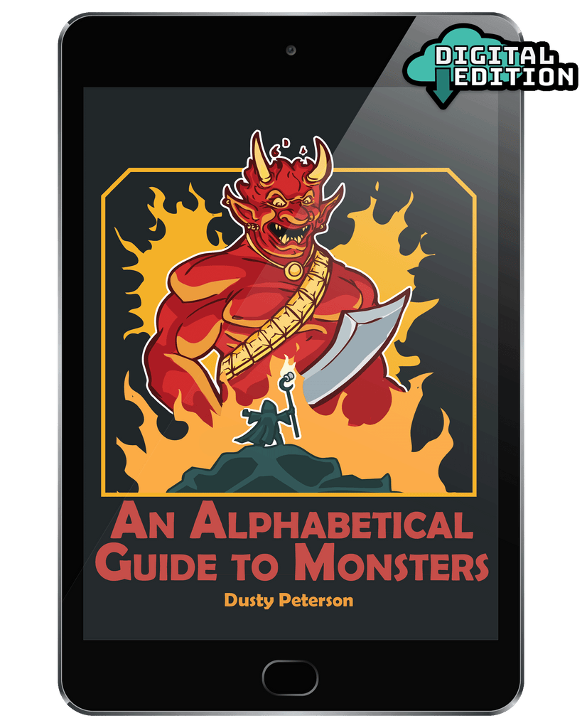 ABC, An Alphabetical Guide to Dungeon Monsters - Digital Edition