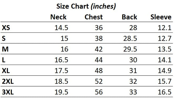 Size Chart Image