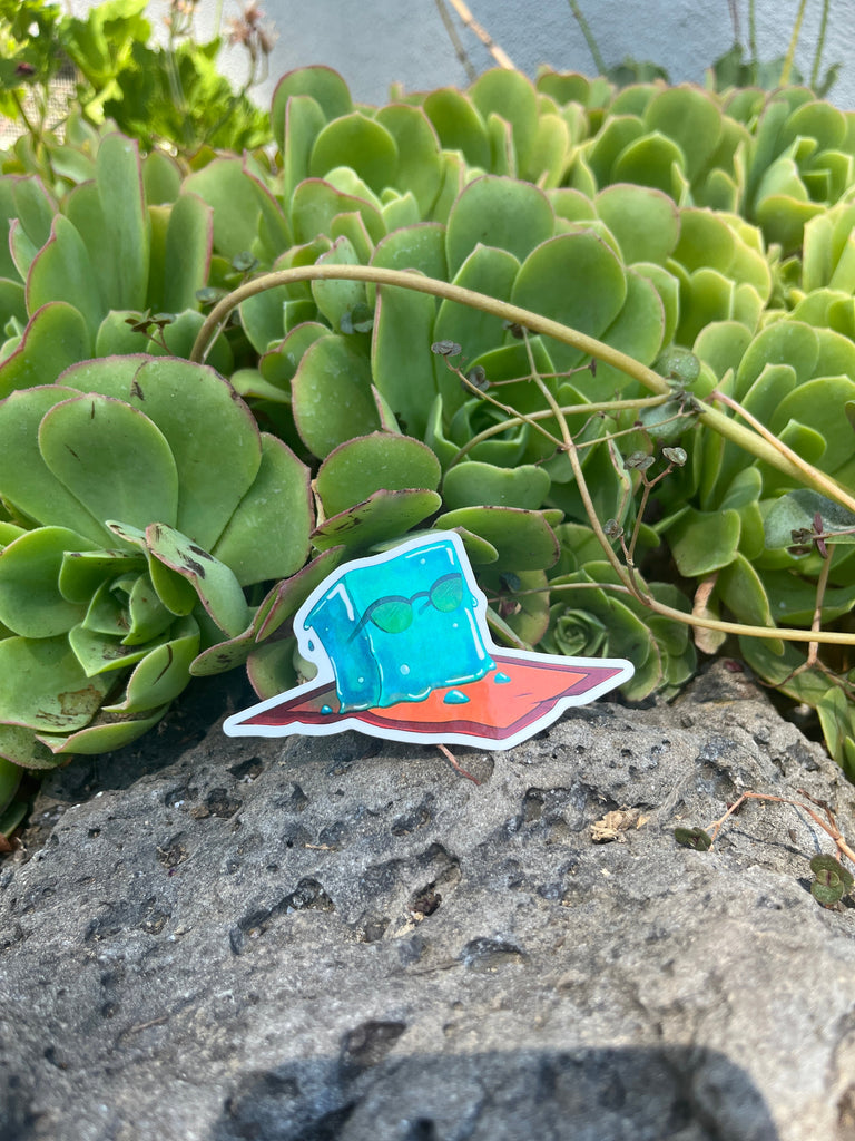 Summer Cube Sticker