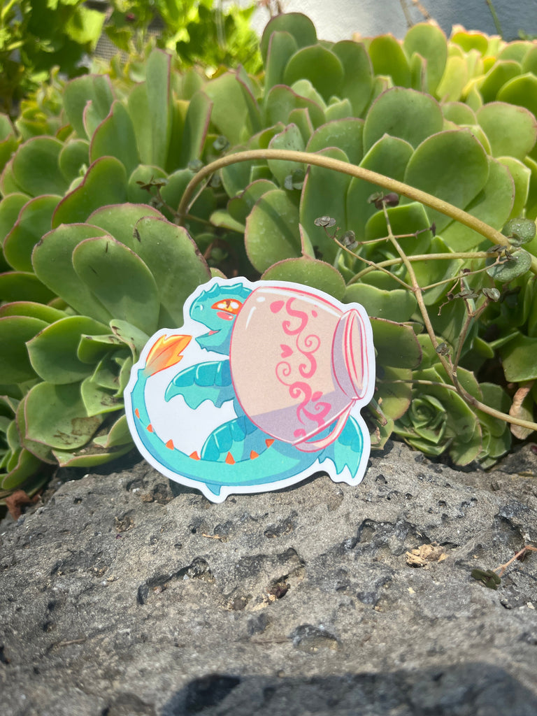 Teacup Dragon Turtle Sticker